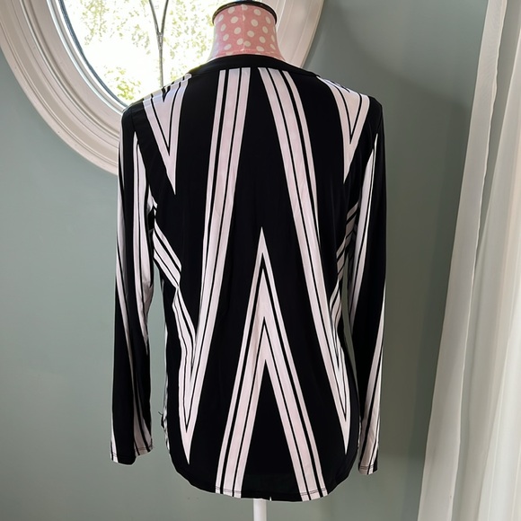 INC International Concepts Blouse Size Medium - Picture 7 of 12